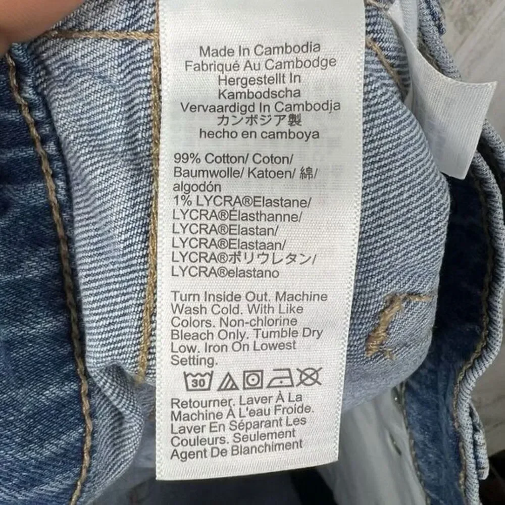 J. Crew‎ Classic Vintage Jeans Women's Size 27 Light Blue 5-pocket Denim